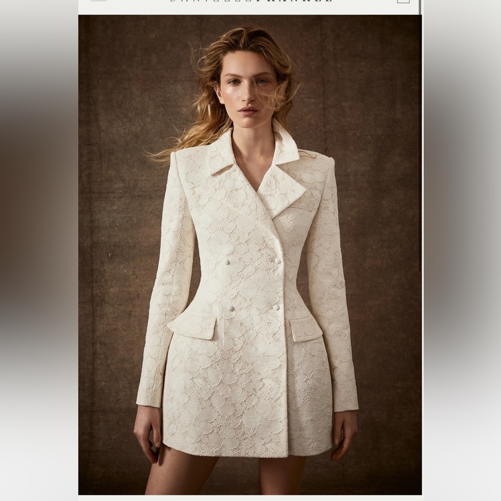 Danielle Frankel Lilia Blazer Dress (Sz 2)